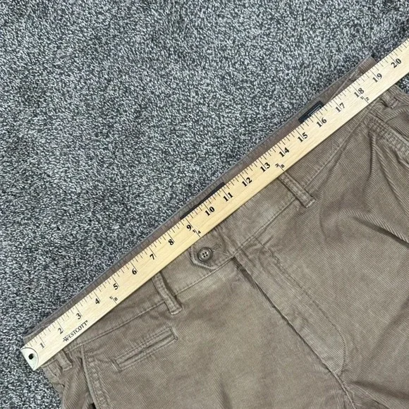 Brax Everest‎ Regular Fit Corduroy Pants Mens 40x34 Beige Dress Work Casual - Picture 9 of 13